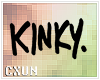 Kinky Headsign | M/F