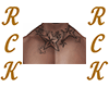 RCK§Stars Neck Tattoo