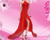 [JA] valentine red gown
