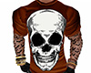 Halloween Skull Shirt M