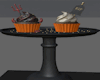 Halloween Food Credenza