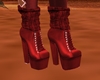 shoes boot red