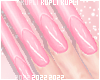 $K Pink Long Nails