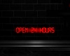 Open 24 Hours SIGN