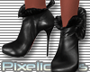 PIX Leather Ankle Heels