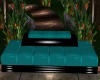 Teal couch