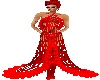 sexy red dans dress