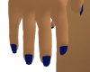 ShinyDarkBlueDaintyNails