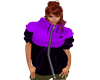 purple windbreaker