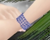 [MLsapphire bracelet (L)