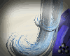 Luna Blue horse tail