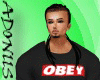 .:A:. Obey This blk T