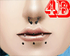 [4B] Full Face Piercings