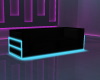Poseless Teal Neon Couch