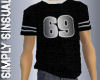 69 Shirt Black