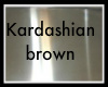 Kardashian brown