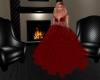 Crystal Gown Red