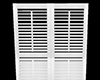 white shutter blinds