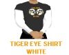 tiger eye shirt white