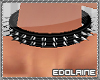 E~ Spike Black Collar