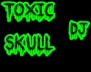 toxic skull decor