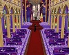 wedding church purple