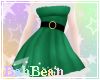 B| Christmas Dress Green