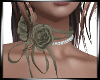 ! olive rose choker