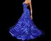 !S! Blue Rose Gown