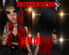 XKITTENXFIRE RD HAIR