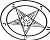 Satanic Head Sign 4 M/F