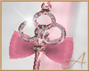 Vintage Key in Pink