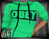 |OBEY Mint Hoodie