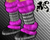 *T* Purple Moon Boots