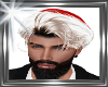 ! blond hair w santa hat