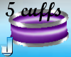 Stunnah Cuffs Purple