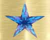 *S*Blue Star Lamp