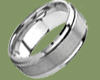 silver wedding ring