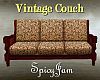 Vintg Country Couch Leaf
