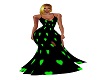 eve green hearts gown