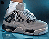 Grey 4s Sneakers