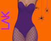 *L* Devil costume purple