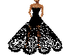 black lace gown