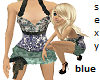 ~BLB~ Sexy Blue Dress