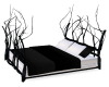 Black White Tree Bed