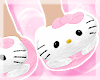 h.kitty slippers! ♡