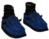 Suede Loafers blue
