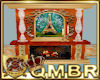 QMBR Fireplace Paris Ros