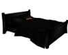 black cuddle bed