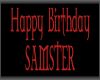 Sam Birthday Banner